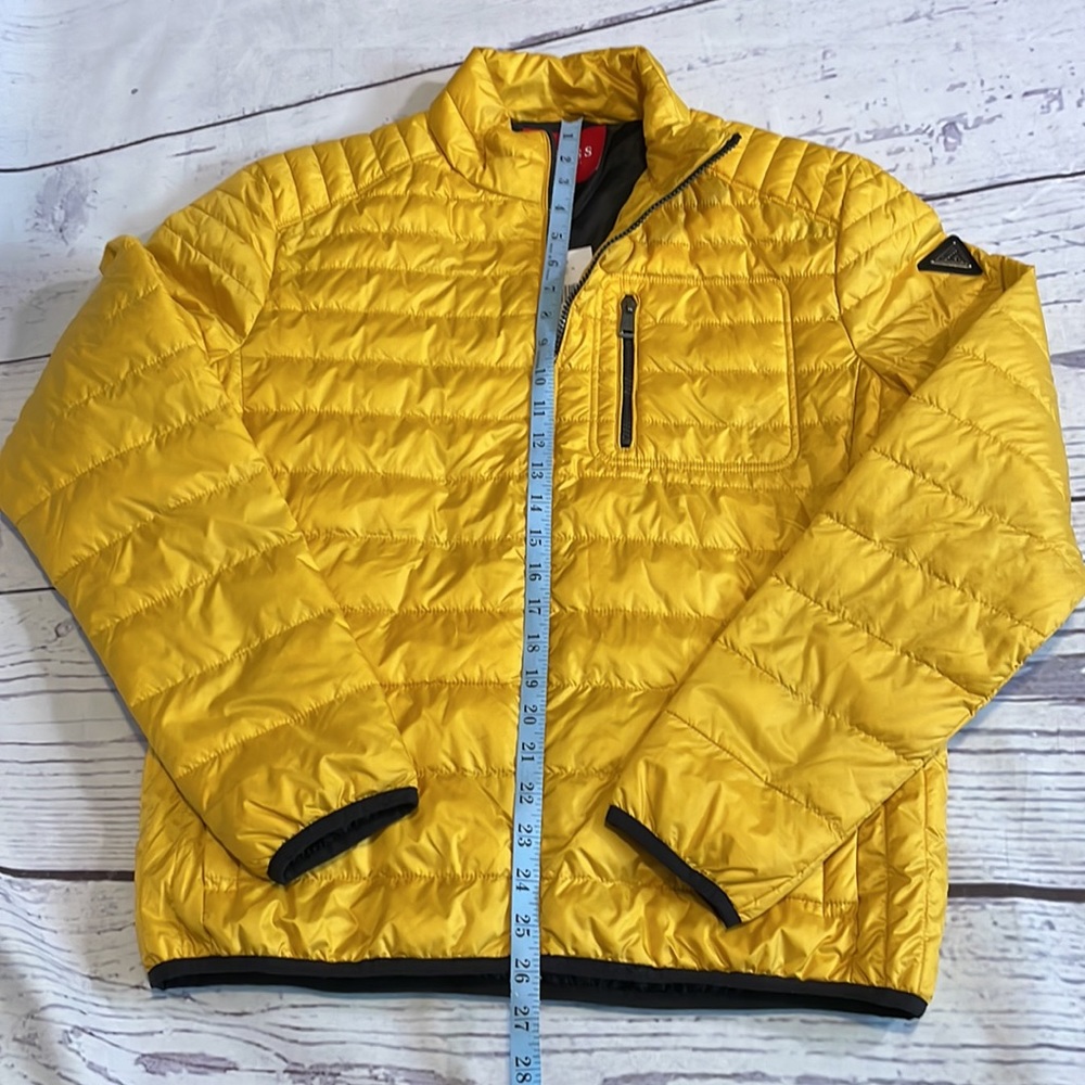 NWT Men’s Guess Puffer Jacket Size S - Picture 8 of 10